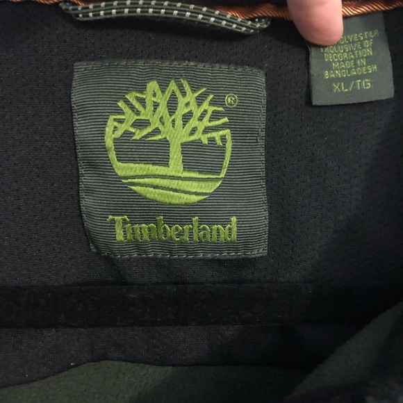 NWOT Timberland Forest Green Fleece Jacket Size XL - Picture 4 of 5